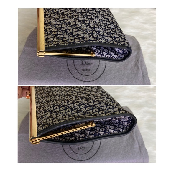 Auth Vintage Dior Clutch >NO DUST BAG - Picture 12 of 16